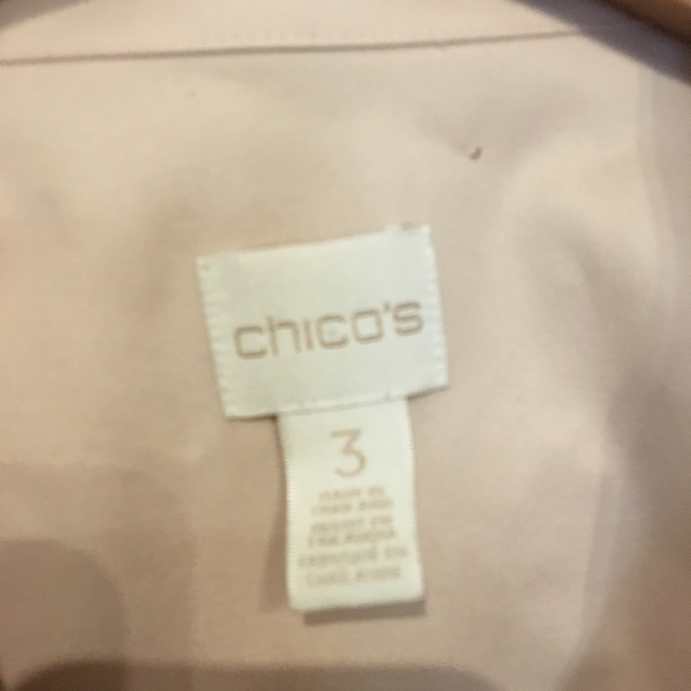 Chico’s Blush Button Down Top - image 2